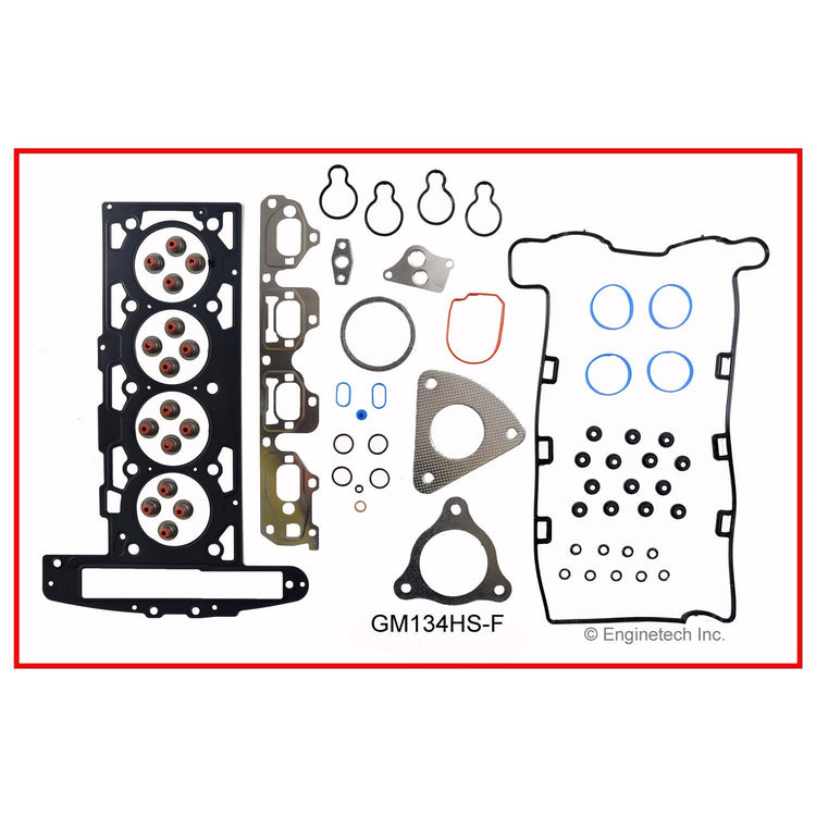 Enginetech GM134HS-FWB Engine Cylinder Head Gasket Set for GMC and Chevrolet Vehicles