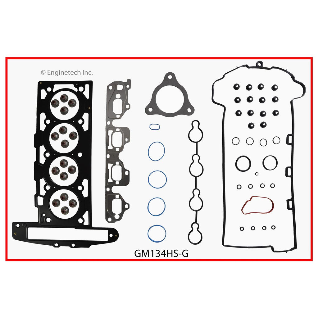 Enginetech GM134HS-GWB Engine Cylinder Head Gasket Set for GMC and Chevrolet Cars and Trucks