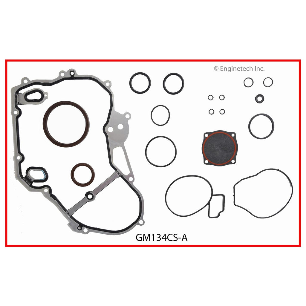 Enginetech GM134K-8 Engine Full Gasket Set for Chevrolet and GMC Cars and Trucks