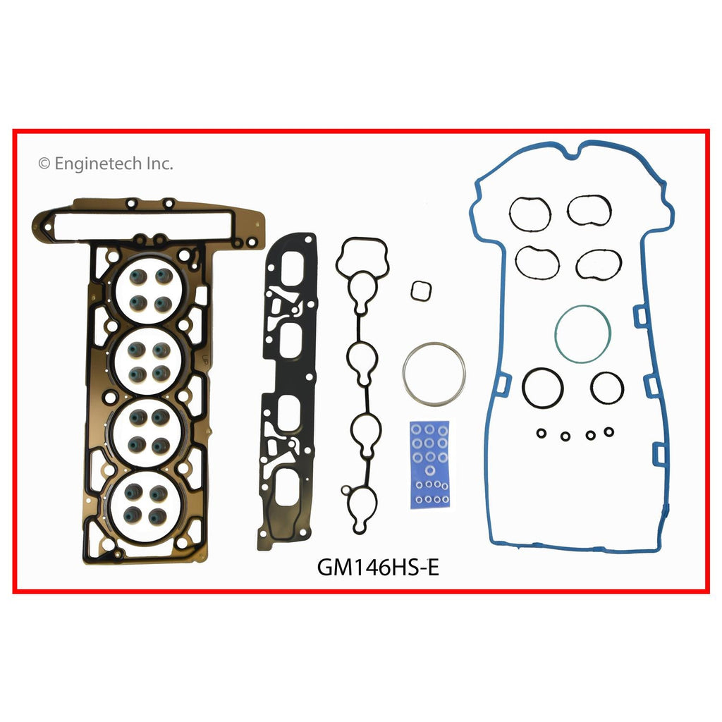 Enginetech GM146HS-E Engine Cylinder Head Gasket Set for GMC & Chevrolet Vehicles