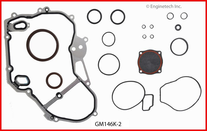 Enginetech GM146K-2 Engine Full Gasket Set for GM and Chevrolet Cars and Trucks