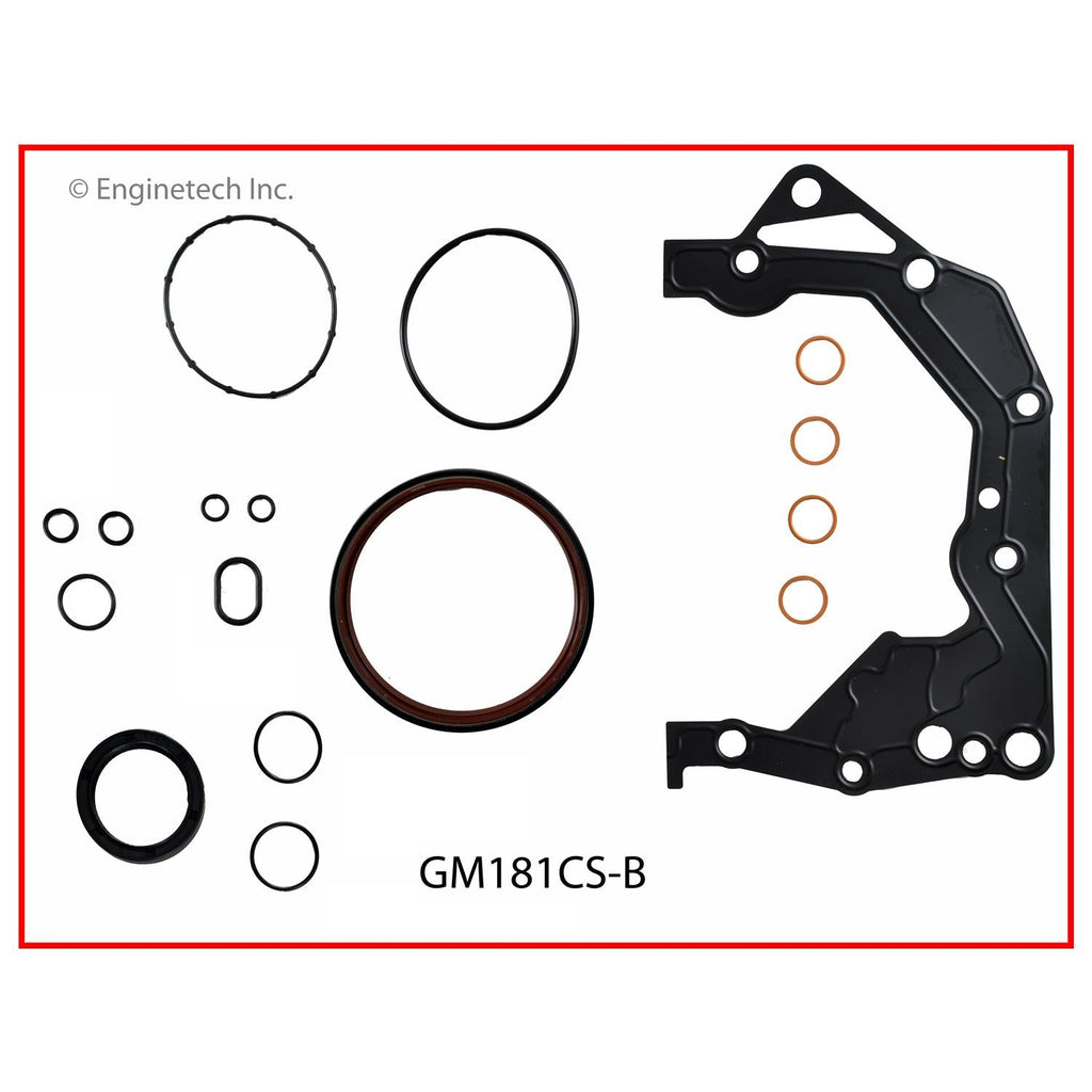 Enginetech GM181K-1 Engine Full Gasket Set for GMC and Chevrolet Cars and Trucks