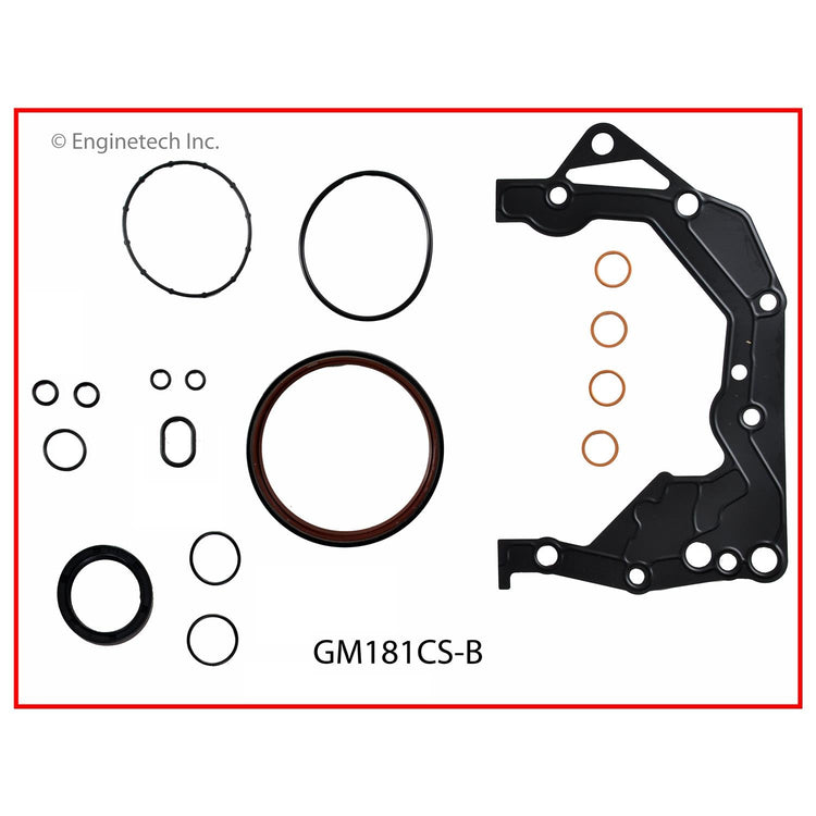 Enginetech GM181K-1 Engine Full Gasket Set for GMC and Chevrolet Cars and Trucks