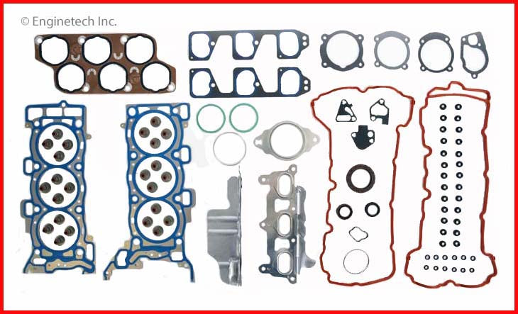 Enginetech GM217HS-M Engine Cylinder Head Gasket Set for GMC and Chevrolet Vehicles