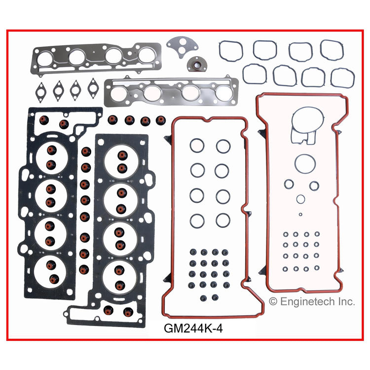 Enginetech GM244K-4 Engine Full Gasket Set for GMC and Chevrolet Cars and Trucks