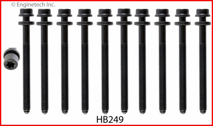 Enginetech HB249 Engine Head Bolt Set for Volkswagen 1-Cylinder Engines