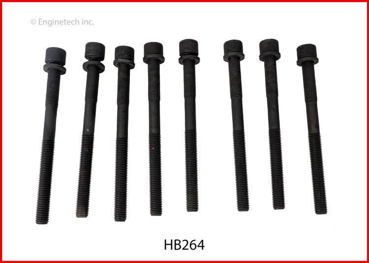 Enginetech HB264 Engine Head Bolt Set for Lexus and Toyota 2012 Models