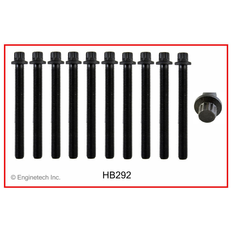Enginetech HB292 Engine Head Bolt Set for BMW Z3 and 318i (Single Cylinder)