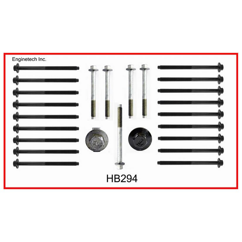 Enginetech HB294 Engine Head Bolt Set for Ford Super Duty (2012-2014)