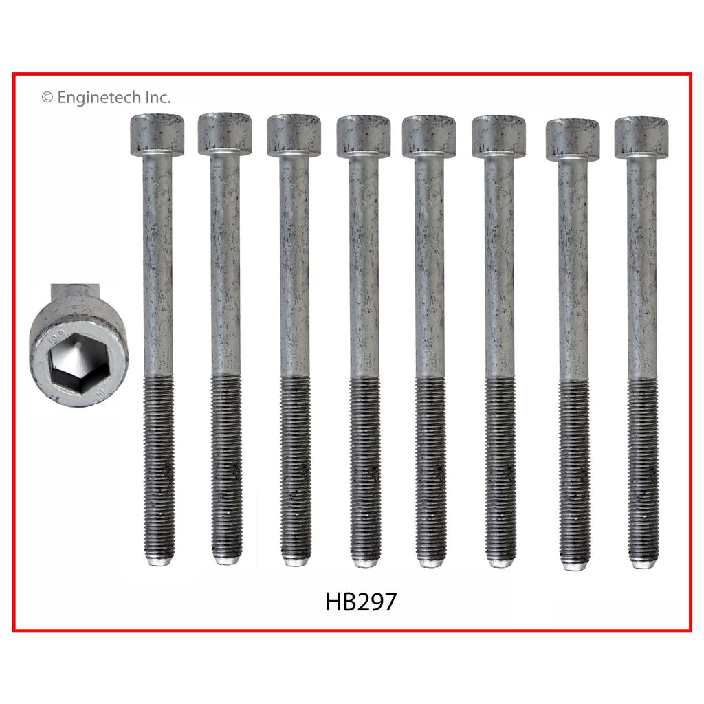 Enginetech HB297 Engine Head Bolt Set for Subaru 2012-2015 Legacy, Outback, and Tribeca