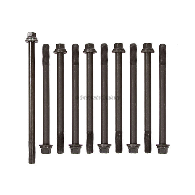 Head Gasket Set Intake Exhaust Valves Fit 91-96 Honda 2.2L F22A1 F22A6 F22A4