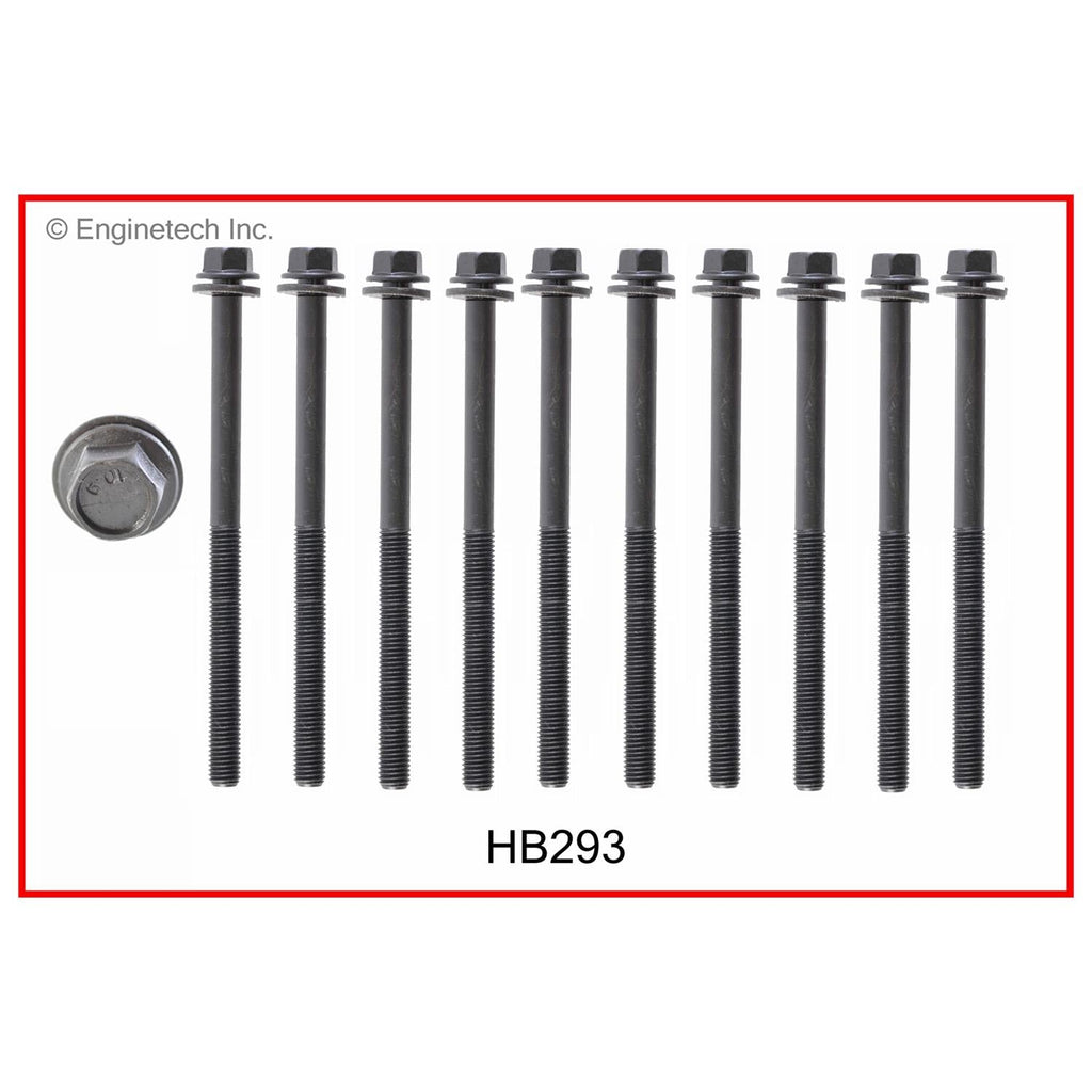 Enginetech Honda HO1.5HS-CWB Engine Cylinder Head Gasket Set with Head Bolts for 2007-2008 Honda Fit