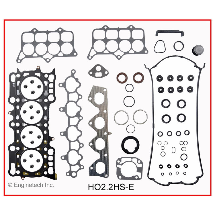 Enginetech HO2.2K-4 Engine Full Gasket Set for Honda Prelude (1993-1996)
