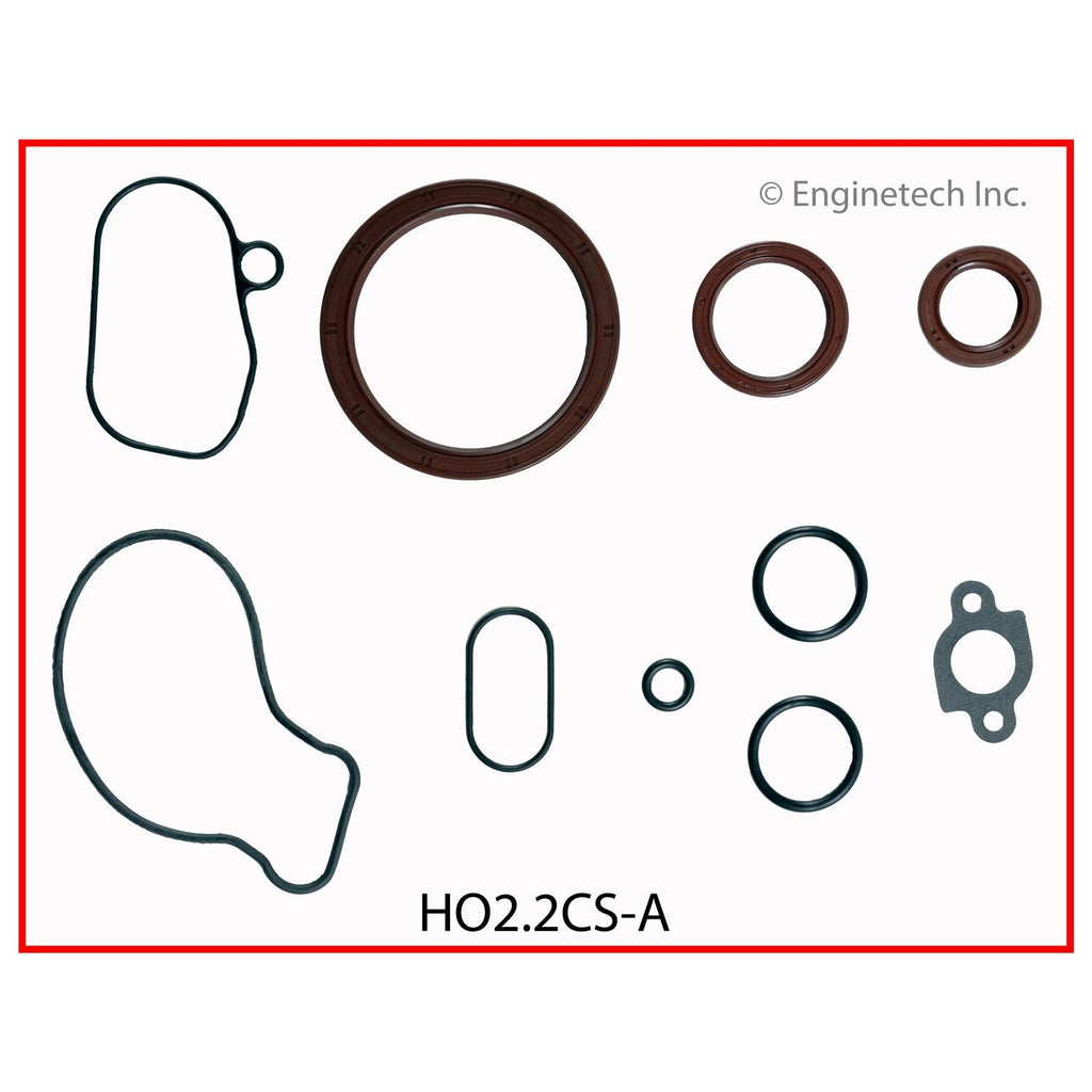 Enginetech HO2.2K-6 Engine Full Gasket Set for Honda and Isuzu Vehicles