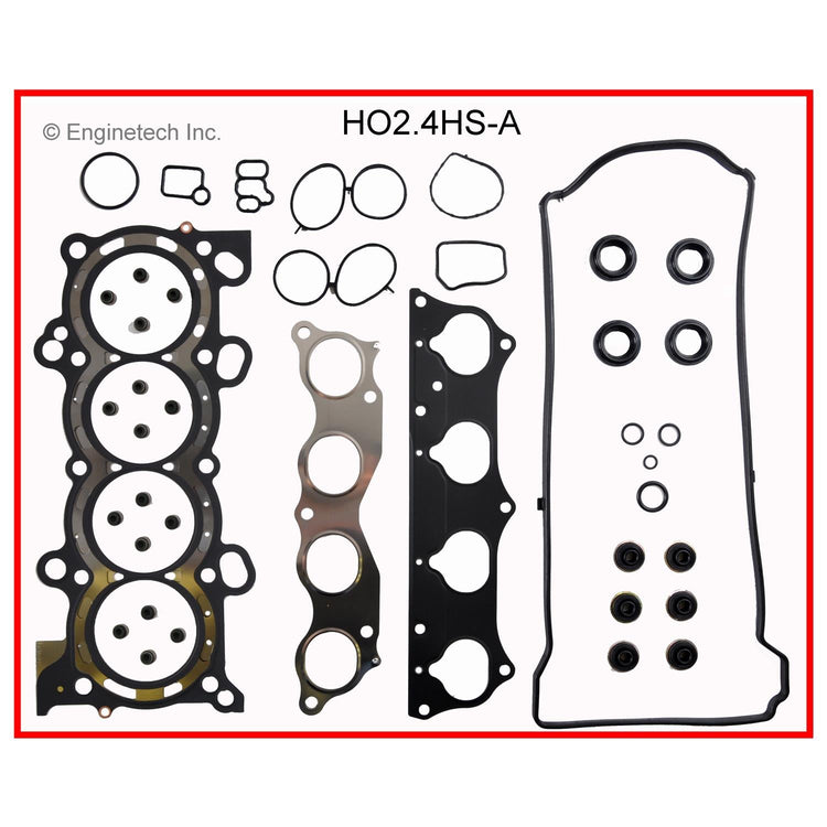 Enginetech HO2.4HS-AWB Engine Cylinder Head Gasket Set for Honda CR-V with Head Bolts