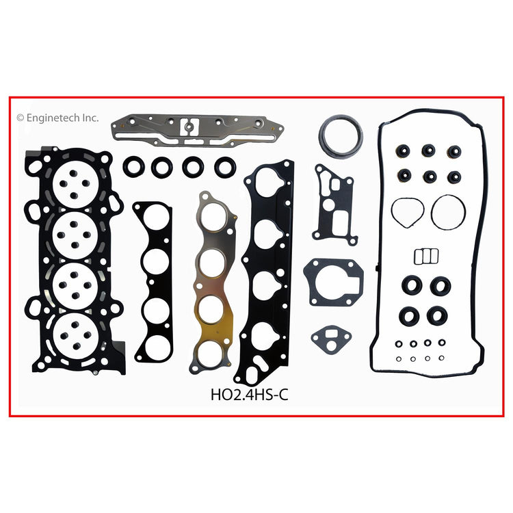 Enginetech HO2.4HS-CWB Engine Cylinder Head Gasket Set for Honda Cars and Trucks