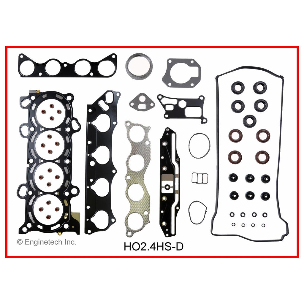 Enginetech HO2.4HS-DWB Engine Cylinder Head Gasket Set for Honda Accord & Element