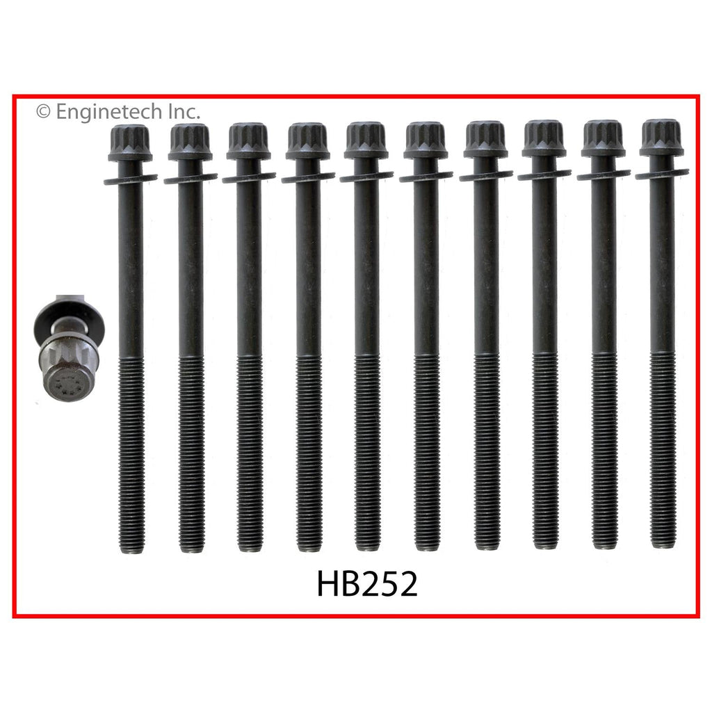 Enginetech HO2.4HS-DWB Engine Cylinder Head Gasket Set for Honda Accord & Element