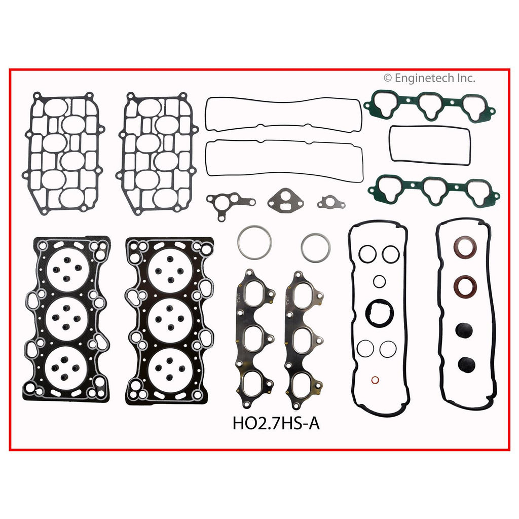 Enginetech HO2.7HS-A Engine Cylinder Head Gasket Set for Honda Accord (1995-1997)