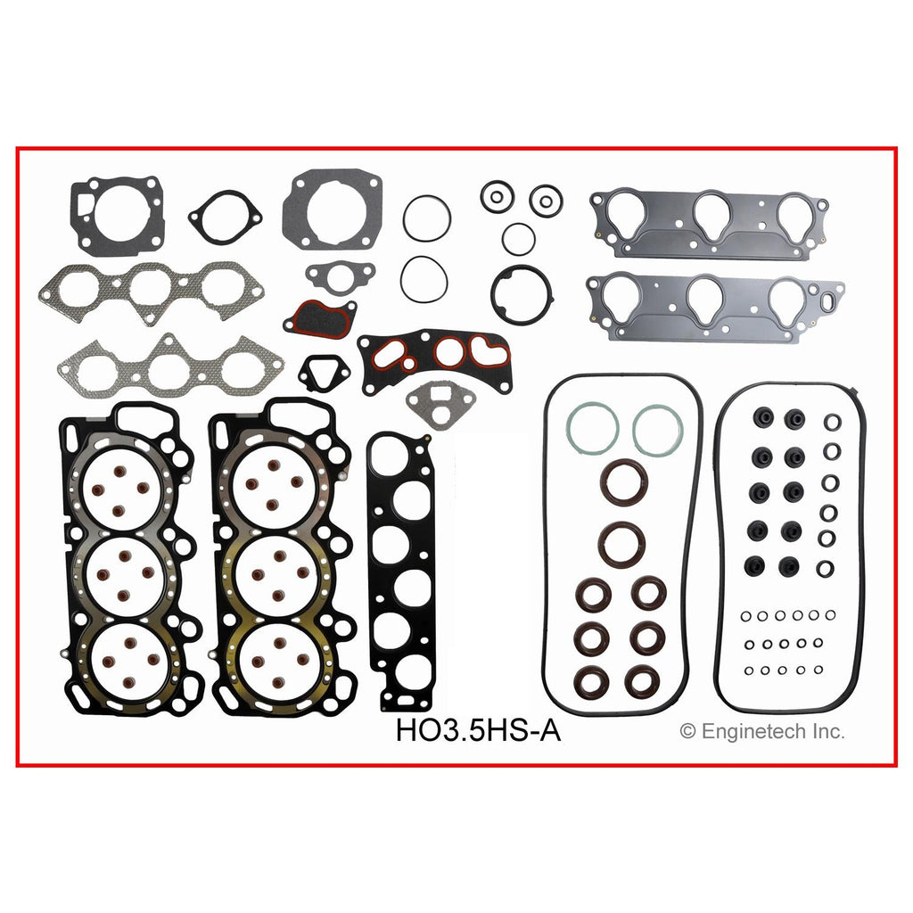 Enginetech HO3.5HS-A Engine Cylinder Head Gasket Set for Honda and Acura Vehicles