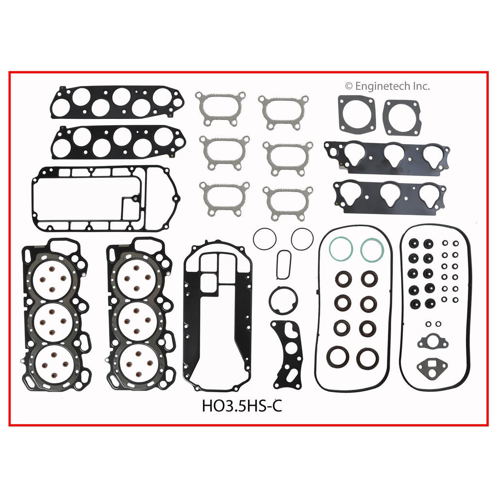 Enginetech HO3.5HS-C Engine Cylinder Head Gasket Set for Honda and Acura Vehicles