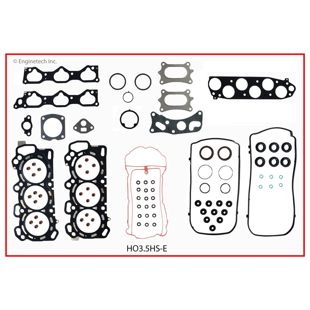 Enginetech HO3.5HS-EWB Engine Cylinder Head Gasket Set for Honda and Acura Vehicles