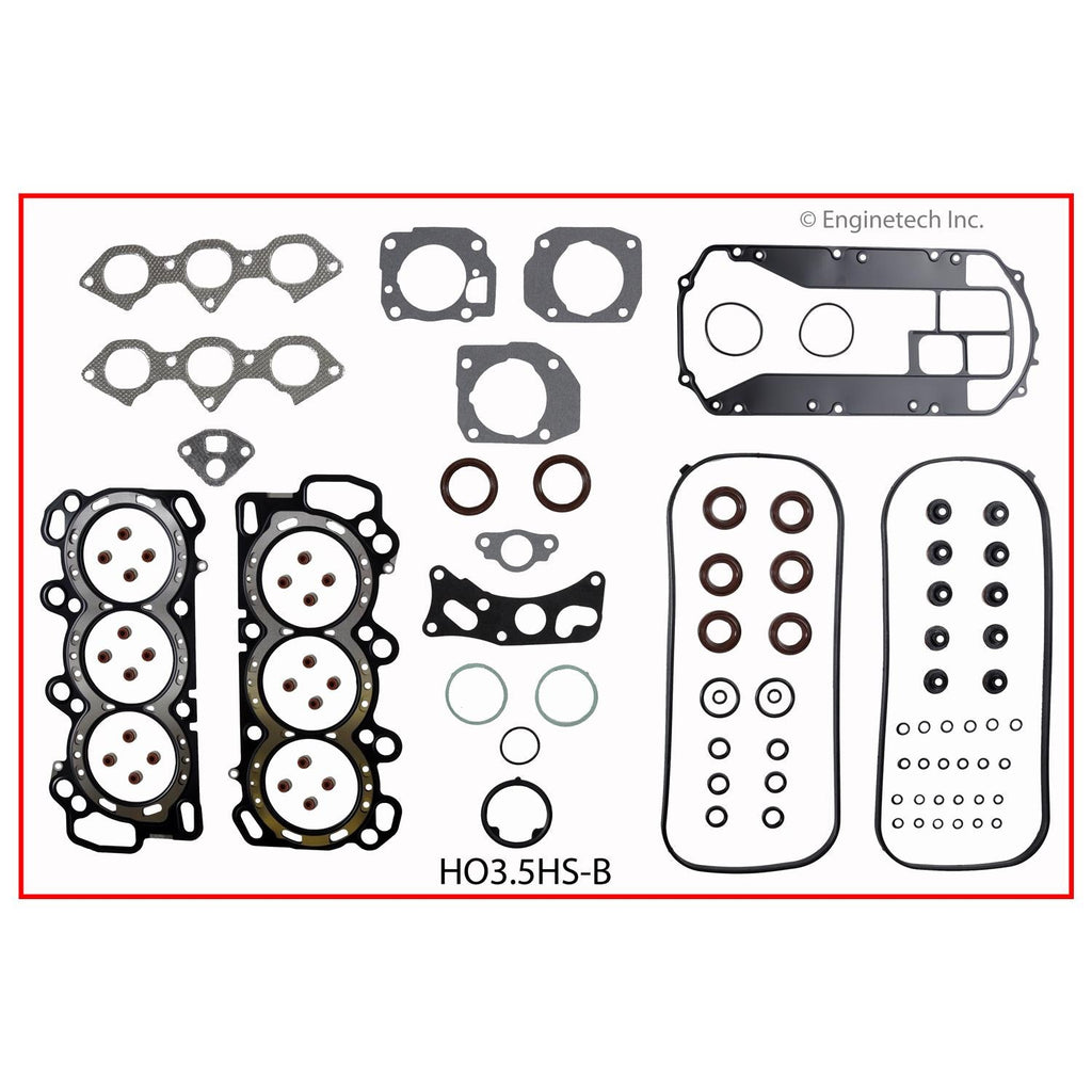 Enginetech HO3.5K-2 Engine Full Gasket Set for Honda and Acura Vehicles