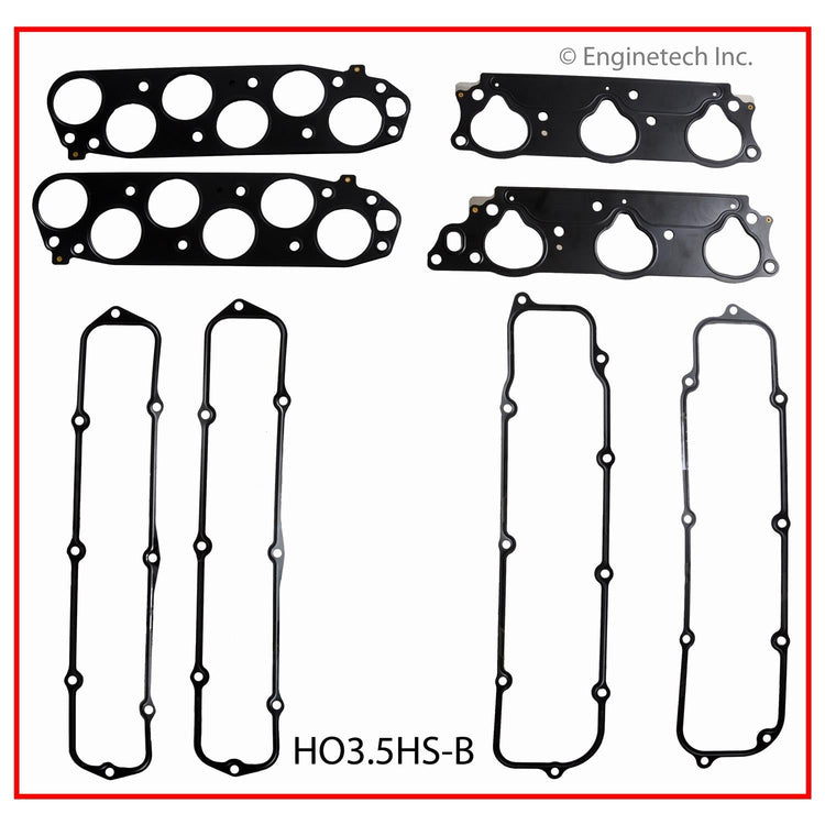 Enginetech HO3.5K-2 Engine Full Gasket Set for Honda and Acura Vehicles
