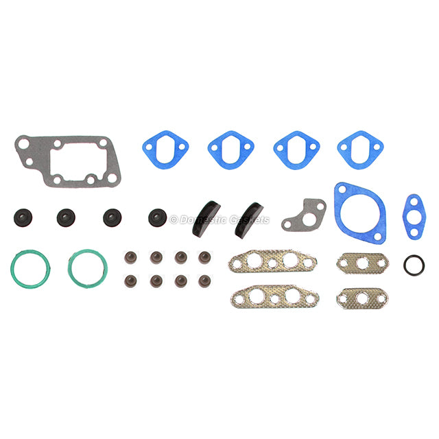 Head Gasket Set Intake Exhaust Valves Fit 81-82 Toyota Pick up Corona 2.4L 22R