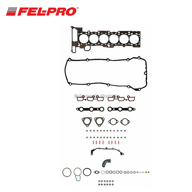 Head Gasket Set Fit 01-06 BMW 2.5L 3.0L DOHC 256S4 256S5 M54 Fel-Pro HS26245PT