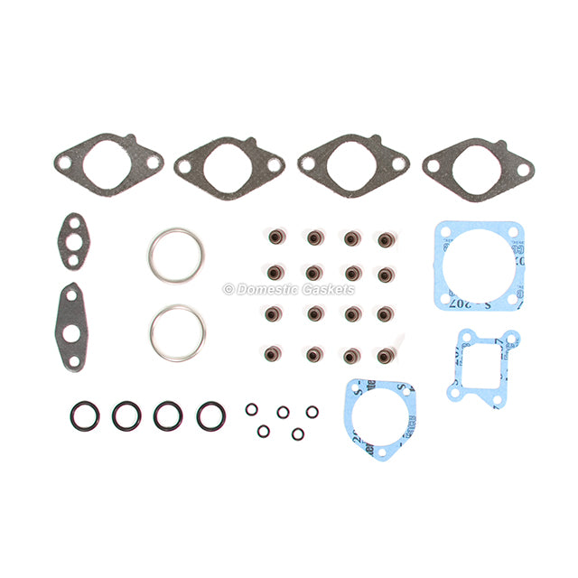 Head Gasket Set Intake Exhaust Valves Fit 91-94 Nissan 240SX 2.4L DOHC KA24DE