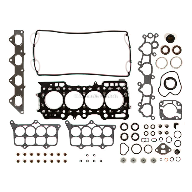 Head Gasket Set Intake Exhaust Valves Fit 92-96 Honda Prelude 2.3L H23A1 DOHC