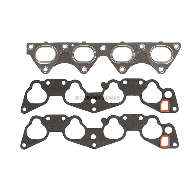 Head Gasket Set Intake Exhaust Valves Fit 92-95 Honda Civic D16A6 D15B1 D15B7