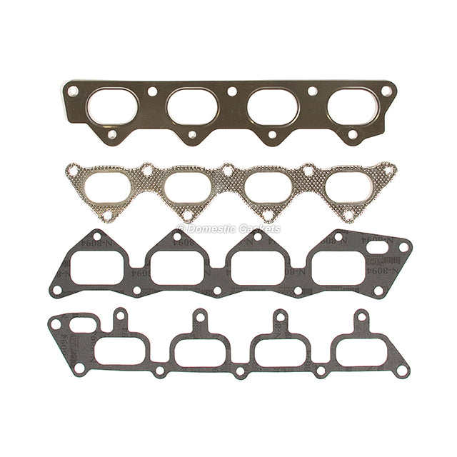 MLS Head Gasket Set Intake Exhaust Valves Fit 89-92 Mitsubishi Eagle Dodge 4G63
