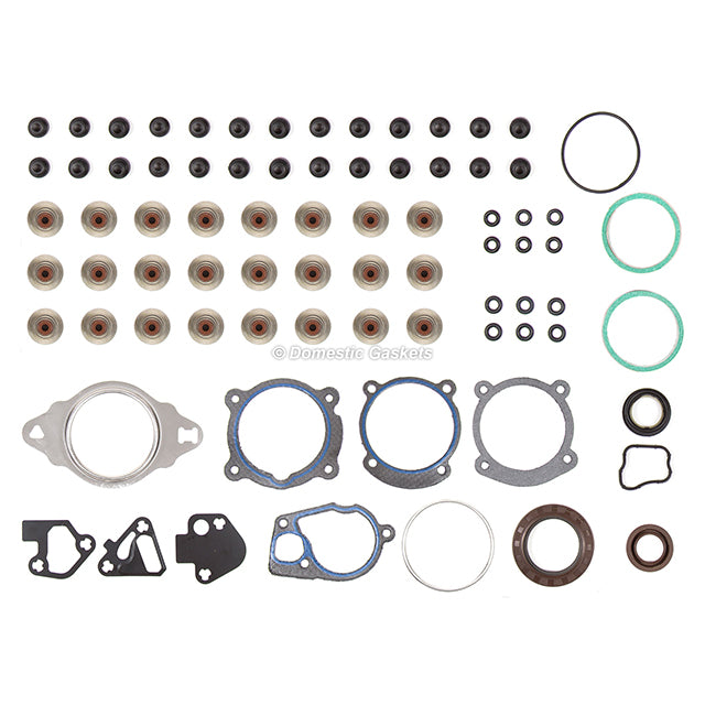 Full Gasket Set Intake Exhaust Valves Fit 04-09 Cadillac Buick GMC Saturn 3.6L