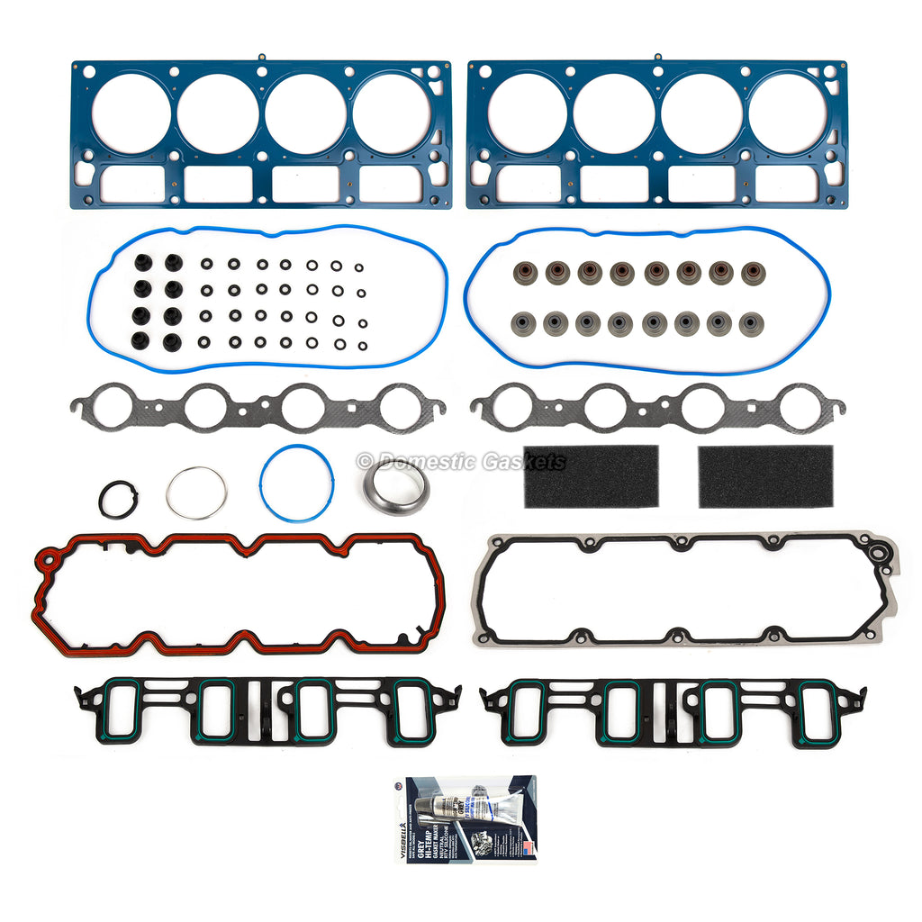 Engine Re-Ring Kit Fit 07-09 Chevrolet Cadillac Pontiac 6.0L OHV
