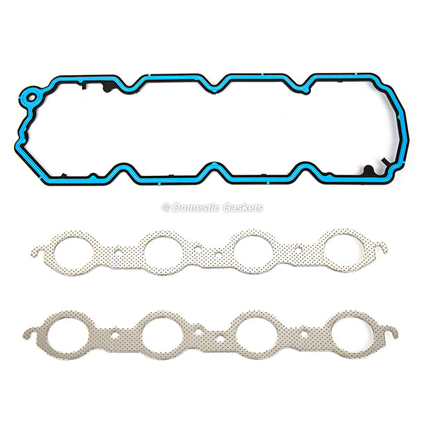Head Gasket Set Intake Exhaust Valves Fit 10-13 Chevrolet Cadillac GMC 6.0L