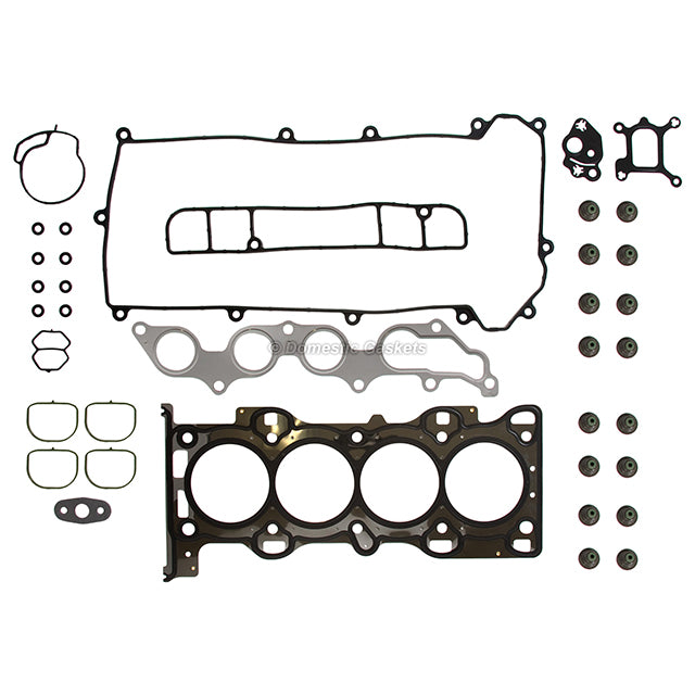 Full Gasket Set Intake Exhaust Valves Fit 01-09 Mercury Ford Mazda 2.3
