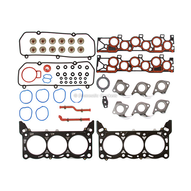 Full Gasket Set Intake Exhaust Valves Fit 04-08 Mercury Ford F150 3.9L 4.2L