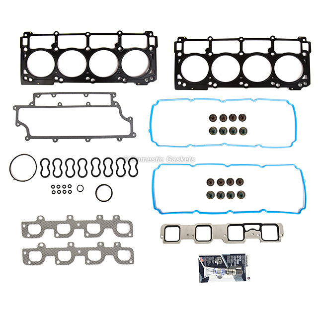 Full Gasket Set Intake Exhaust Valves Fit 2005-2009 Dodge Jeep Chrysler 300 6.1L