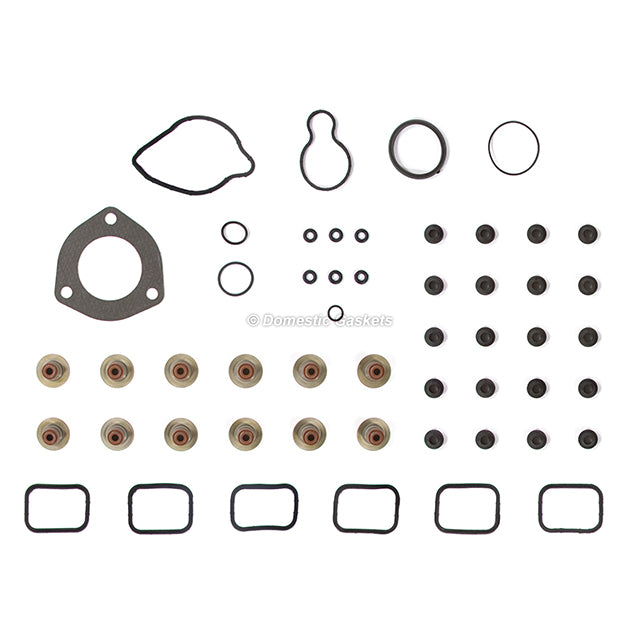 Full Gasket Set Intake Exhaust Valves Fit 05-10 Dodge Chrysler Jeep 3.7L SOHC