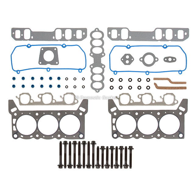 Head Gasket Set Lifters Fit 94-95 Mercury Cougar Ford Thunderbird 3.8 VIN 4