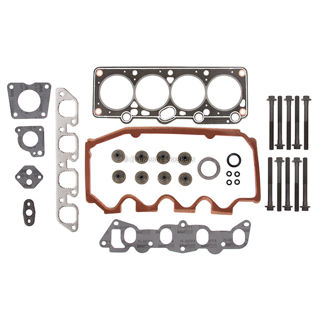Head Gasket Set Head Bolts Lifters Fit 91-96 Mercury Tracer Ford Escort 1.9 8V
