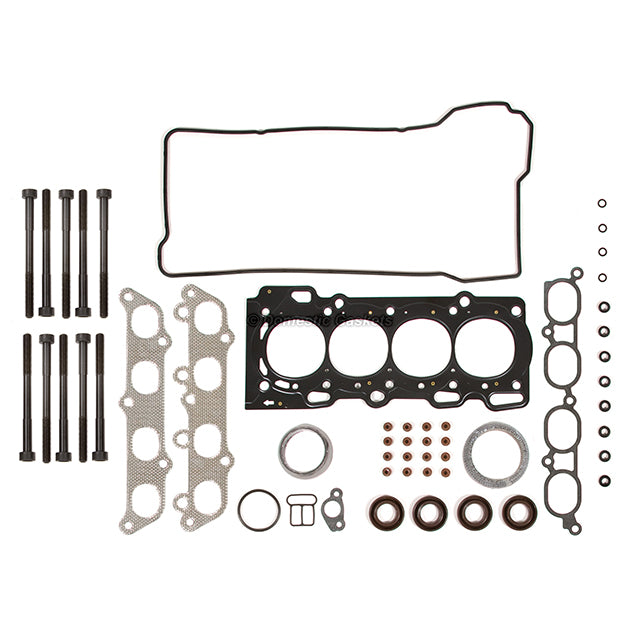 Head Gasket Set Intake Exhaust Valves Fit 00-06 Toyota Pontiac 1.8L DOHC 2ZZGE