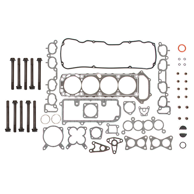 Head Gasket Set Intake Exhaust Valves Fit 89-90 Nissan D21 240SX 2.4 SOHC KA24E