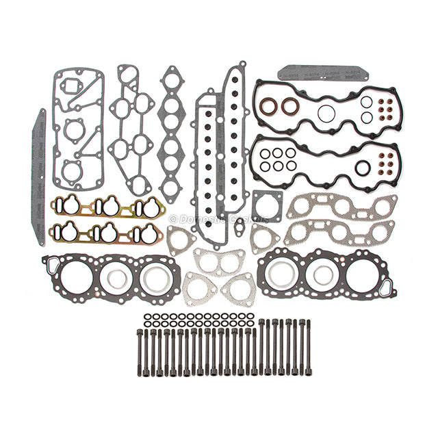 Head Gasket Set Bolts Lifters Fit 86-95 Nissan Mercury Infiniti 3.0 SOHC VG30E