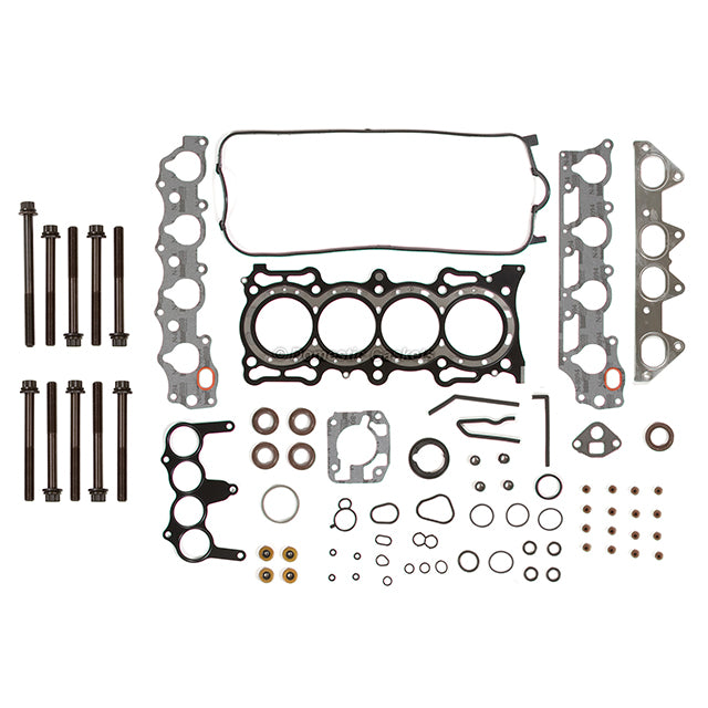 Head Gasket Set Intake Exhaust Valves Fit 98-02 Honda Acura F23A1 F23A4 F23A5 A7