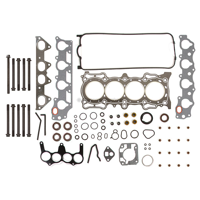 Head Gasket Set Intake Exhaust Valves Fit 94-97 Acura Honda 2.2L SOHC F22B1