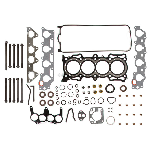 MLS Head Gasket Set Intake Exhaust Valves Fit 94-97 Acura Honda 2.2L SOHC F22B1