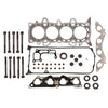 Head Gasket Set Valves Timing Belt Kit Fit 01-05 Honda Civic 1.7L